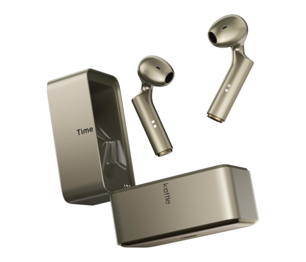 TimeKettle Słuchawki tłumaczące W4 Plus złote - 1600771 - zdjęcie 5